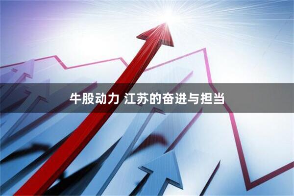 牛股动力 江苏的奋进与担当